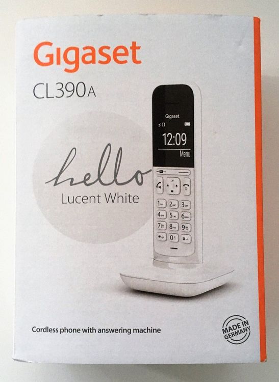 Schnurloses Gigaset CL390A DECT-Telefon Mit Anrufbeantworter