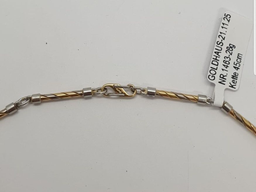 Ketten: Echt 18K Gold & Platin Kette – Gebraucht aus Luzern von Luzern-Goldhaus 3