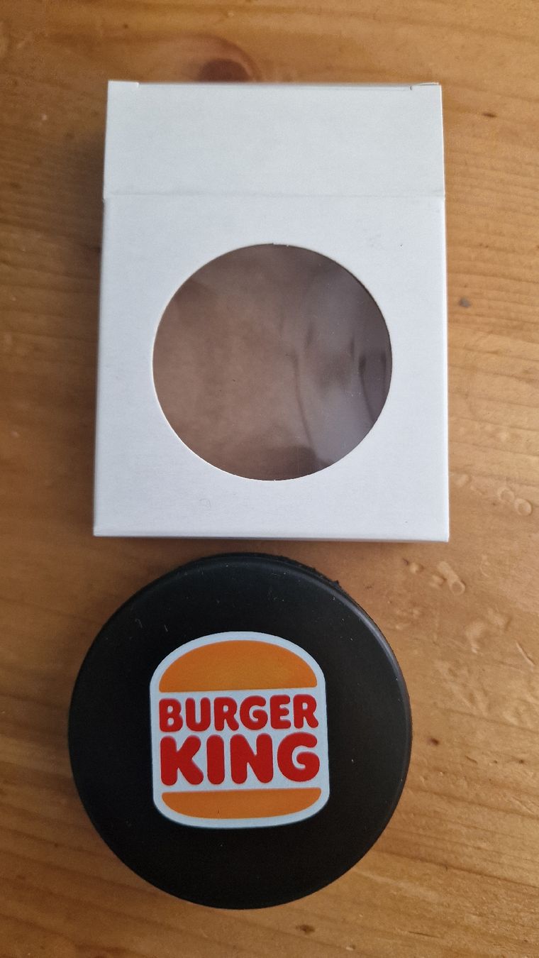 Bälle: Burgerking Puck Geneve – Neu und originalverpackt aus Wahlen b. Laufen von cdkneuss 1
