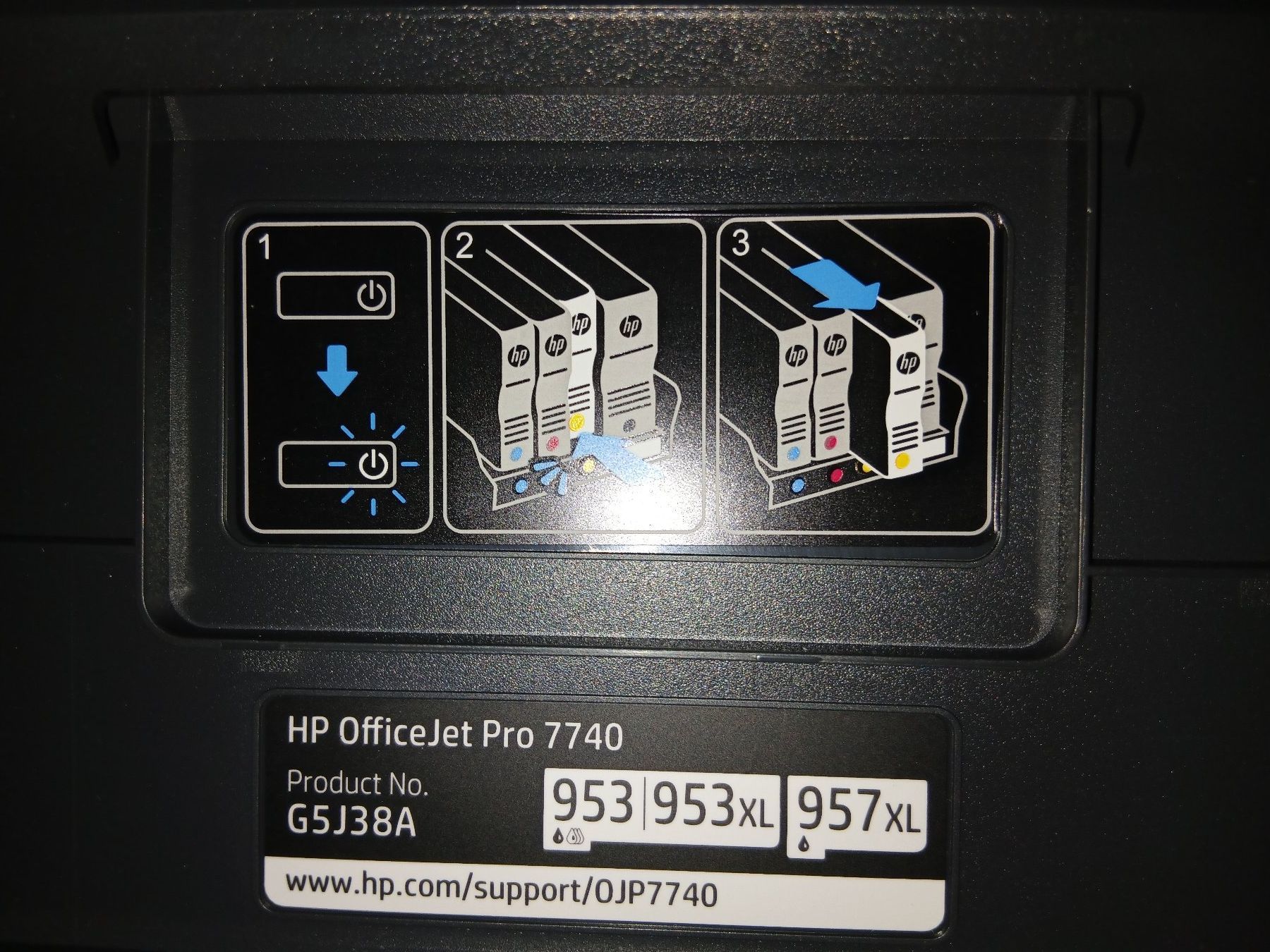 Hewlett Packard Drucker: Drucker HP Office Jet Pro 7740 – Gebraucht aus Oberegg von hermosa 5