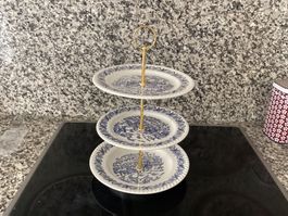 Etagere 3 stöckig Porzellan
