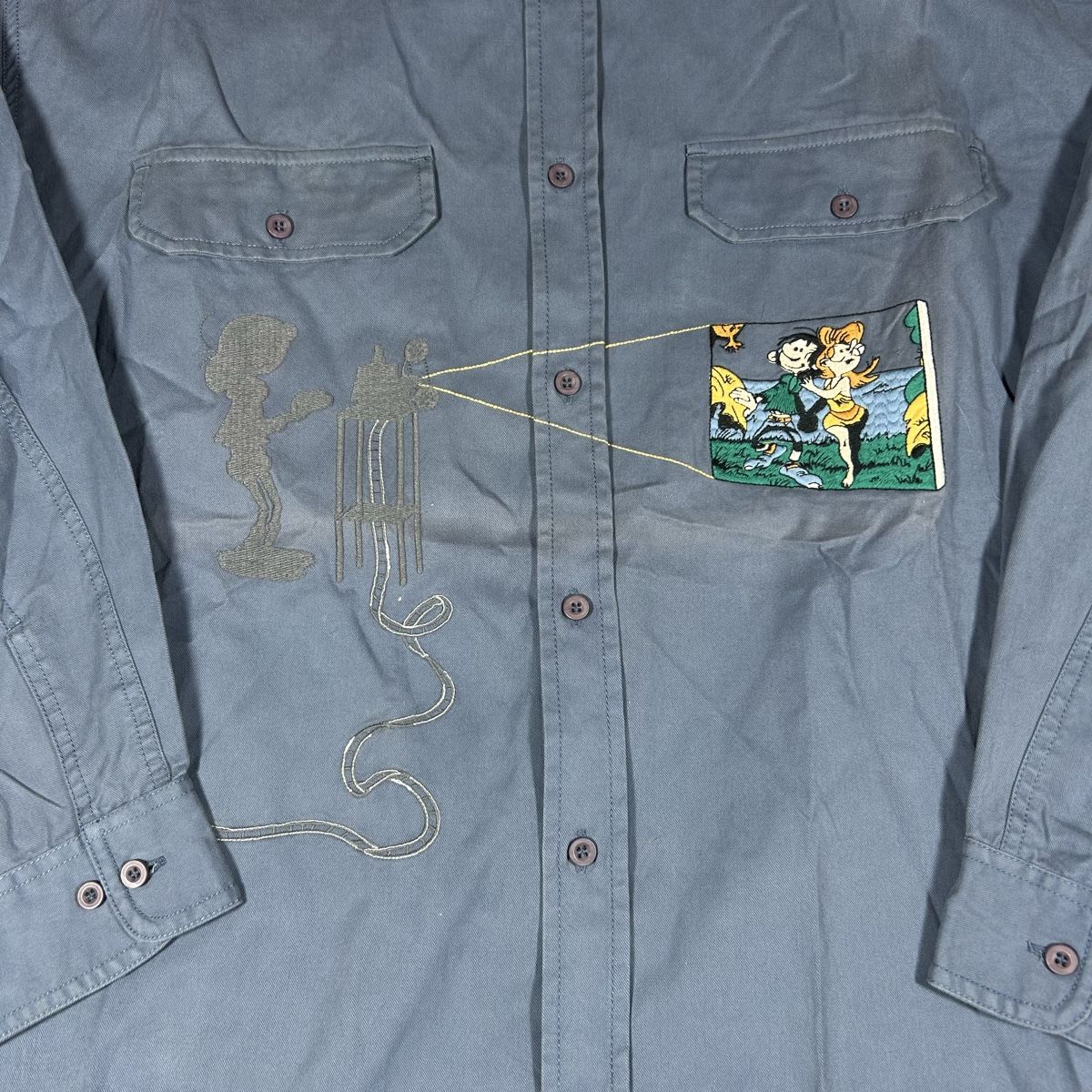 Camicie: 90s Gaston la gaffe shirt – Usato da La Sagne NE venduto da Matlasape 2