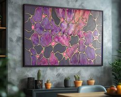 Abstrakt A1431⚡️Original-Acrylgemälde auf Leinwand 178cm
