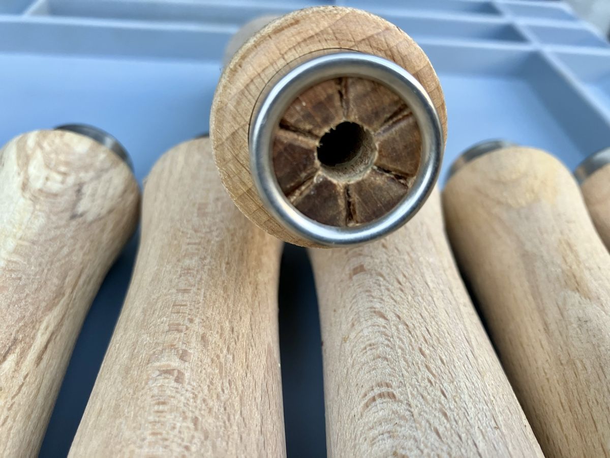 Alle Werkzeuge: 10 Holzgriffe Feilengriffe – Neu (gemäss Beschreibung) aus Gündisau von yuma06