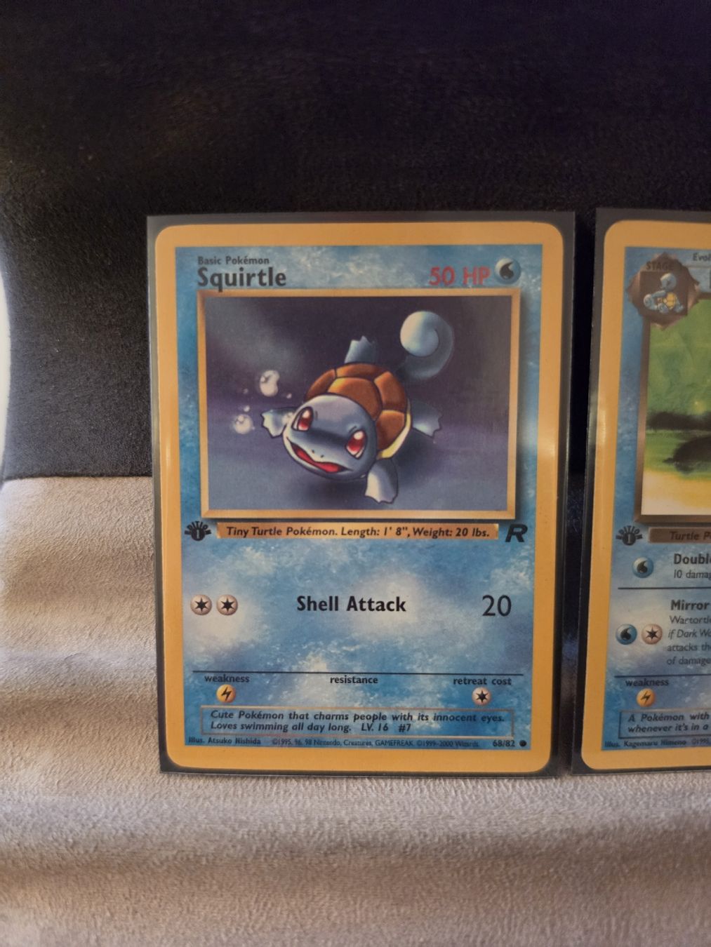Pokémon Carte collezionabili: Pokémon Karten Set Squirtle Dark Wartortle Blastoise – Nuovo (secondo la descrizione) da Winterthur venduto da Black.diamond.ch