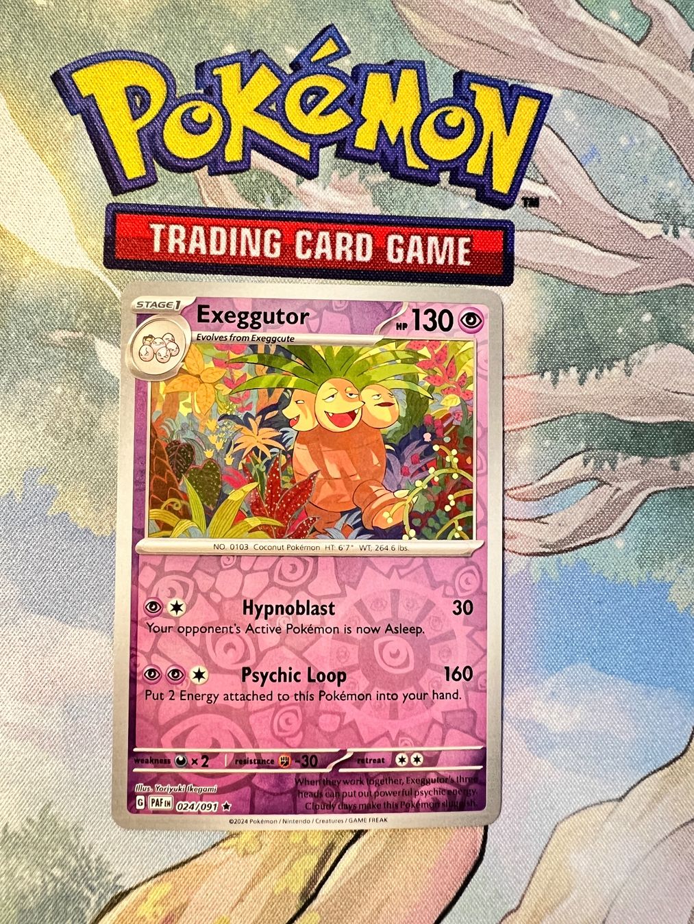 Cartoline: Exeggutor Reverse Holo Paldeas Schicksale 024/091 – Usato da Sempach venduto da R-G