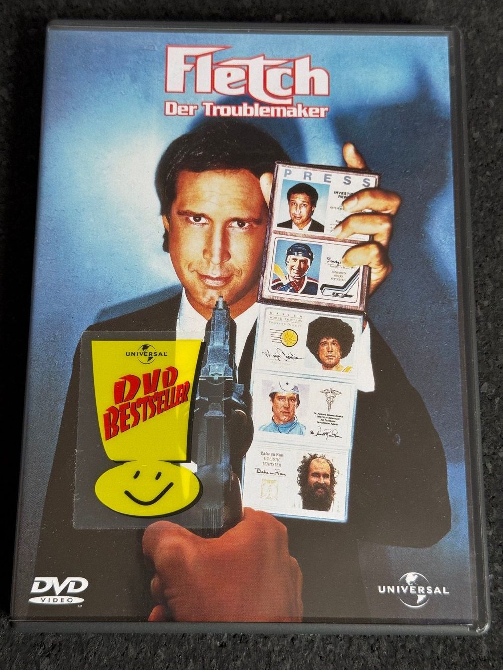 Tutti i DVDs: FLETCH Der Troublemaker DVD DE/EN – Usato da Fribourg venduto da tschjoly