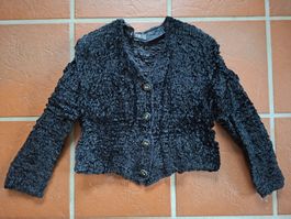 Qui Individual; Schwarze Jacke / Jäckchen Gr. 42