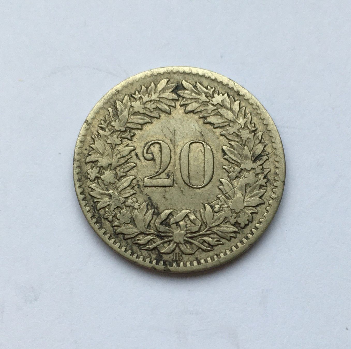 Tutti le monete: 1851 20 Rappen vz+ – Usato da Kirchberg SG venduto da Z-Collection 2
