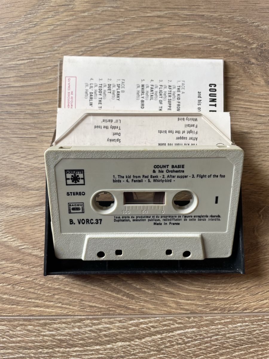 Musicassette: Cassette audio - Count Basie & his orchestra - Jazz – Usato da Lonay venduto da ju-71 4