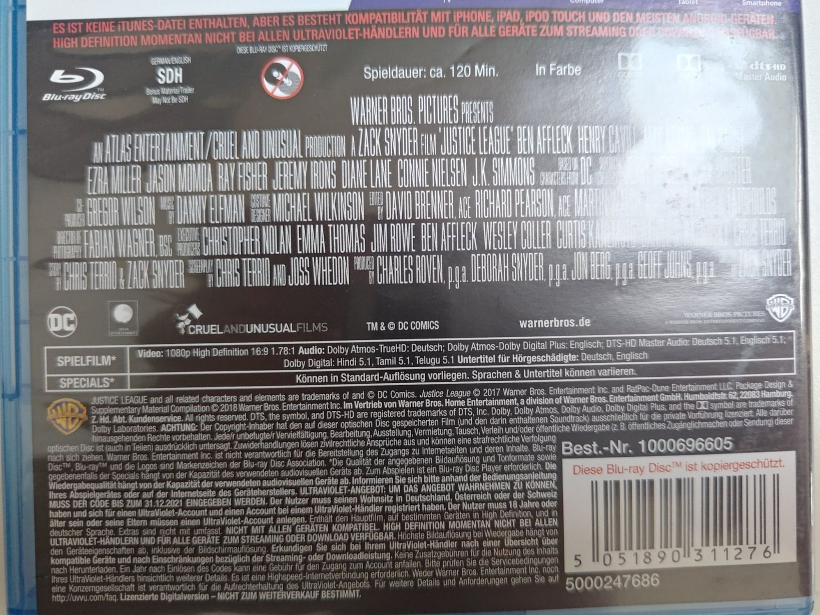 Tutti i DVDs: Justice League – Usato da Liestal venduto da Kratzilla 3