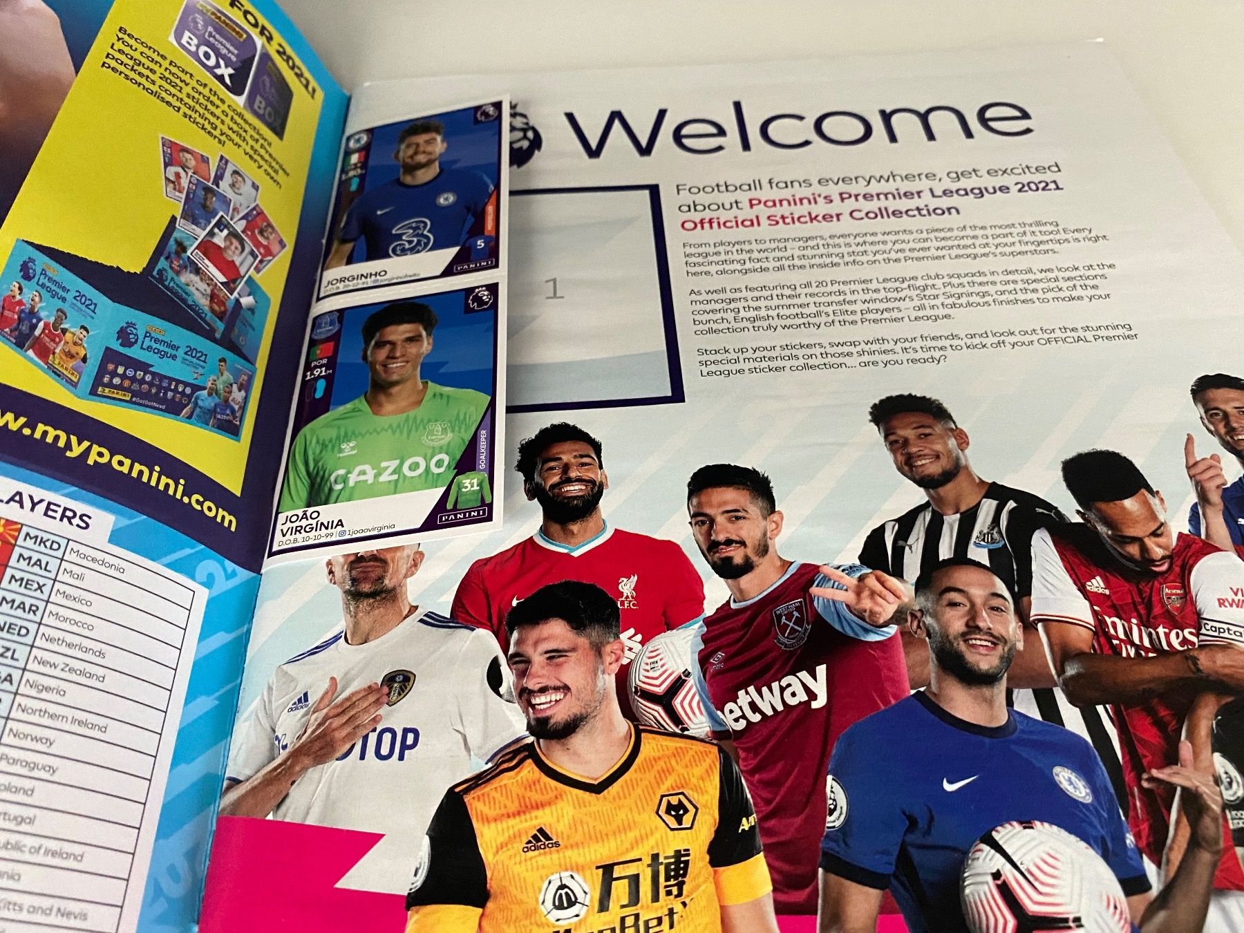 Panini Albums: Panini Premier League 2021 – Leeres Stickeralbum (Original) – Neuf (Voir description) à Hergiswil LU par FcMalkov 1