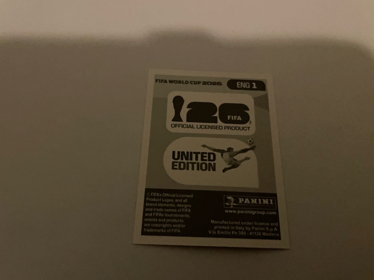 Panini Carte collezionabili: FIFA WM 2026 England ENG 1 – Nuovo (secondo la descrizione) da Winterthur venduto da Cobraforce 1