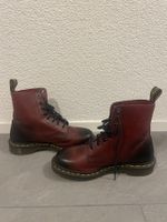 DR. MARTENS Stiefel, Grösse 38, Farbe rot