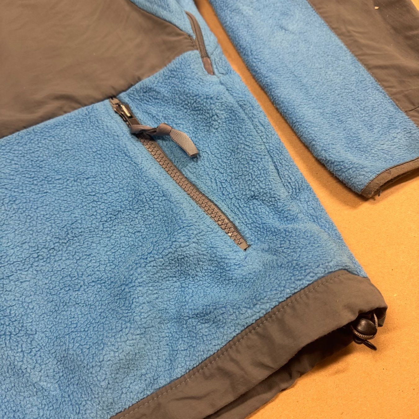 North Face Giacche: The North Face light blue fleece jacket winter S – Usato da St. Gallen venduto da sourced_limited 4