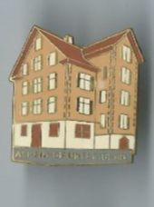 Plaketten & Abzeichen: Alpenhof Unterseen, Pin – Gebraucht aus Zürich von t24_de