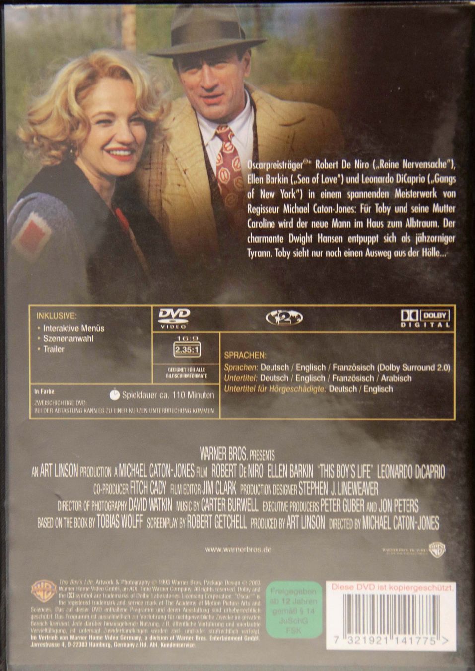 Alle DVDs: This Boy's Life, DVD mit Robert De Niro, Leonardo DiCaprio – Gebraucht aus Niederdorf von  1