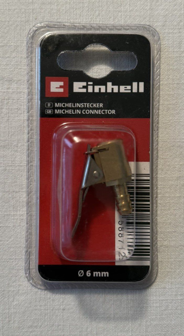 Einhell Compressori: Einhell Druckluft-Michelinstecker – Nuovo e nell'imballaggio originale da Zürich venduto da Dilbert