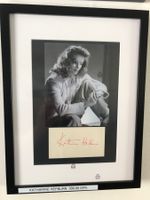 Katharine Hepburn / Passepartout  / Autogramm!!