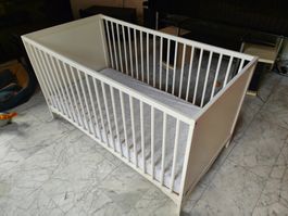 Kinderbett weiss guter Zustand 140x70cm