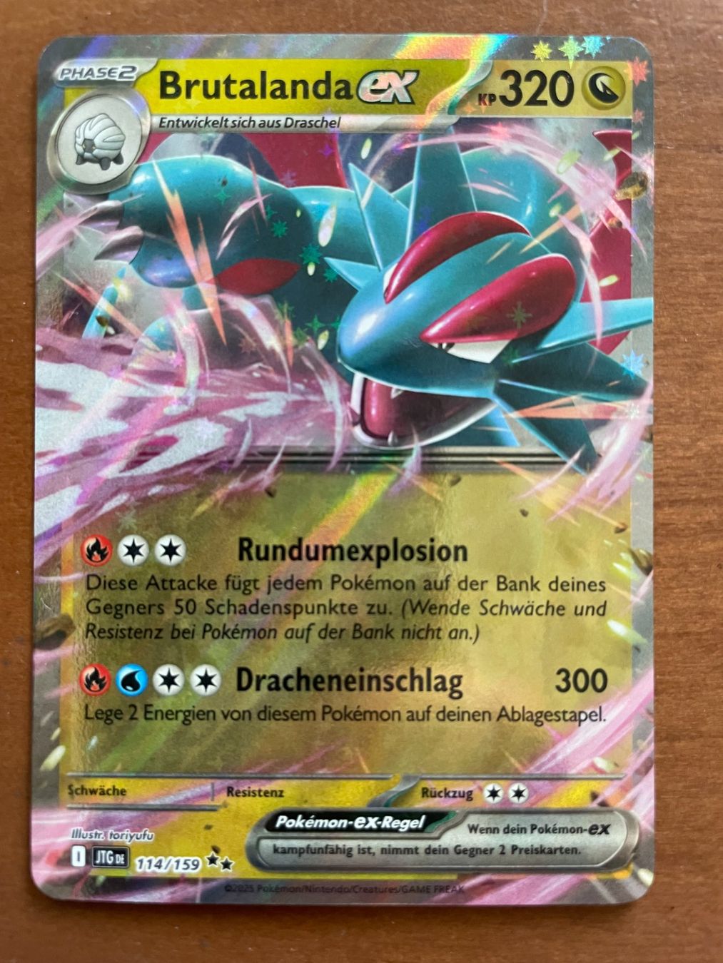 Pokémon Carte collezionabili: Pokemon Brutalanda eX (Versand gratis) – Nuovo (secondo la descrizione) da Chur venduto da Angerson