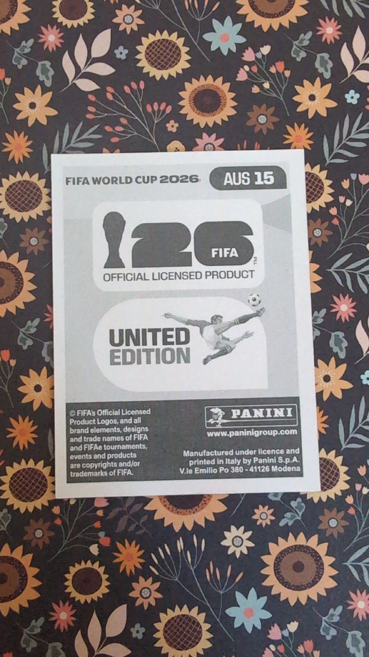 Panini Carte collezionabili: AUS 15 - PANINI - FIFA WM 2026 – Nuovo (secondo la descrizione) da Bauma venduto da tobiaskl 1