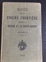 Guide de la chaîne frontière entre la Suisse et haute Savoie