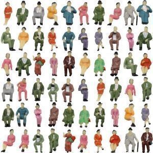Statuette: 100 H0 Sitzende Figuren – Nuovo e nell'imballaggio originale da Oberentfelden venduto da hyla_2008
