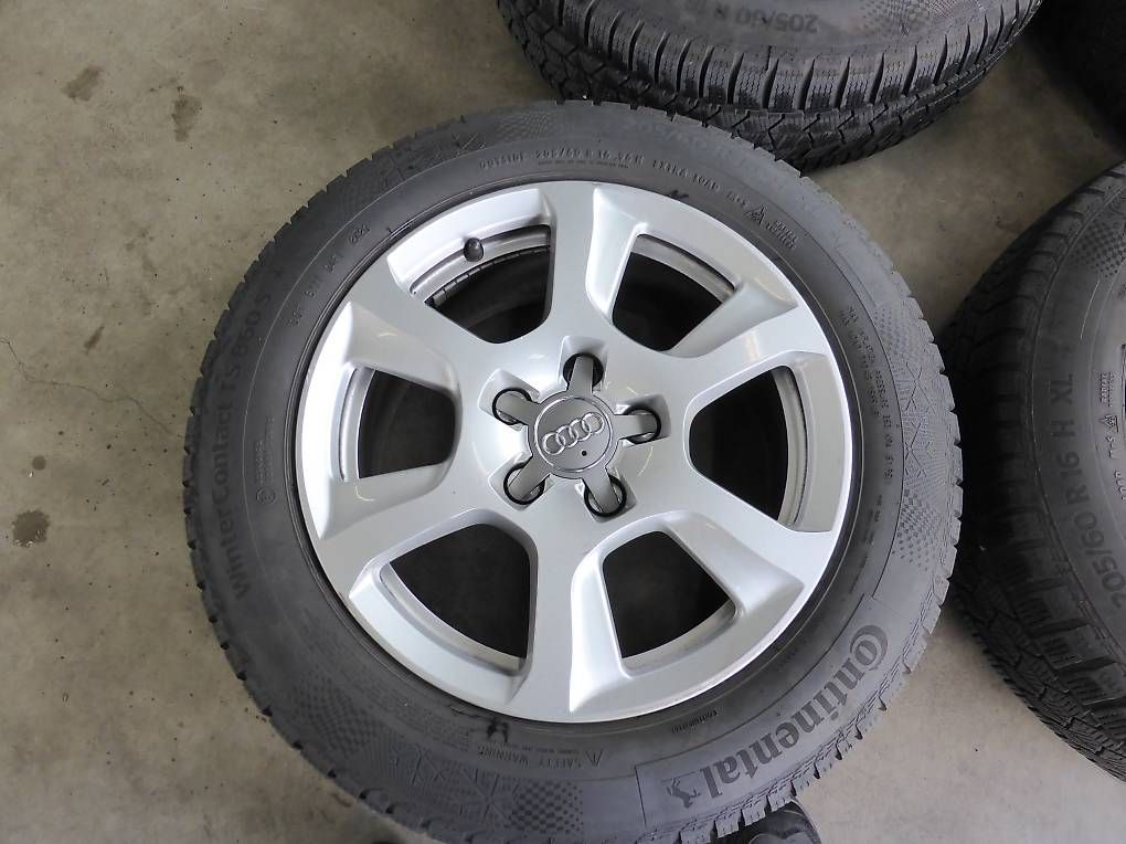Pneumatici & Ruote complete: Audi Felgen mit Continental Winterreifen – Usato da Roggwil TG venduto da benben_ 4