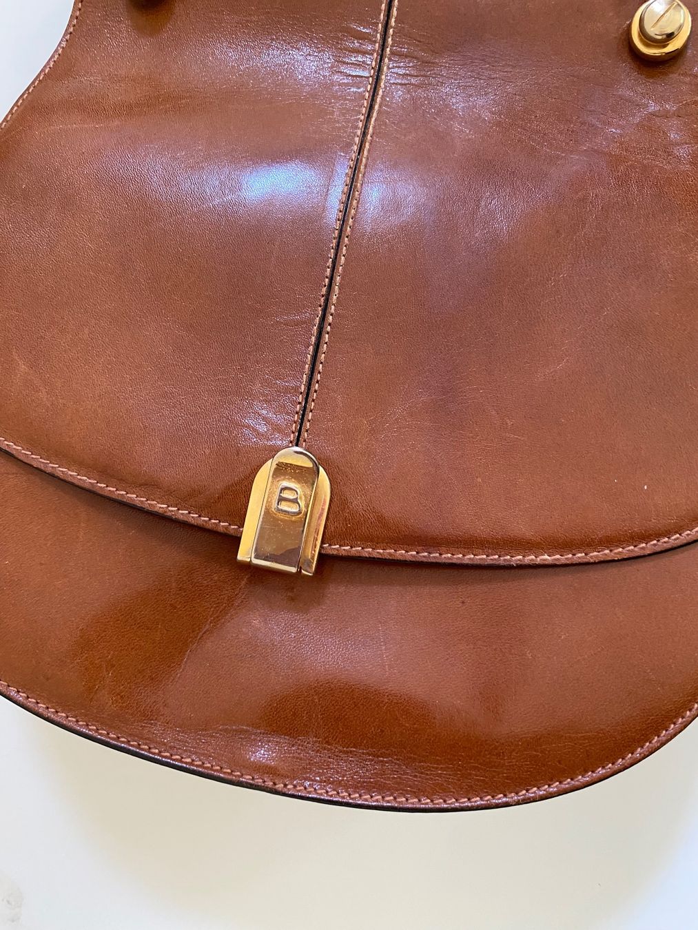 Bally Borse da donna: BALLY Handtasche braun Leder vintage – Usato da Wallisellen venduto da skorpion-11 1