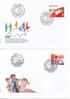 2016 PROPAGANDA FDC Emiss. 1 del 03/03 SBK 1586 + 1587