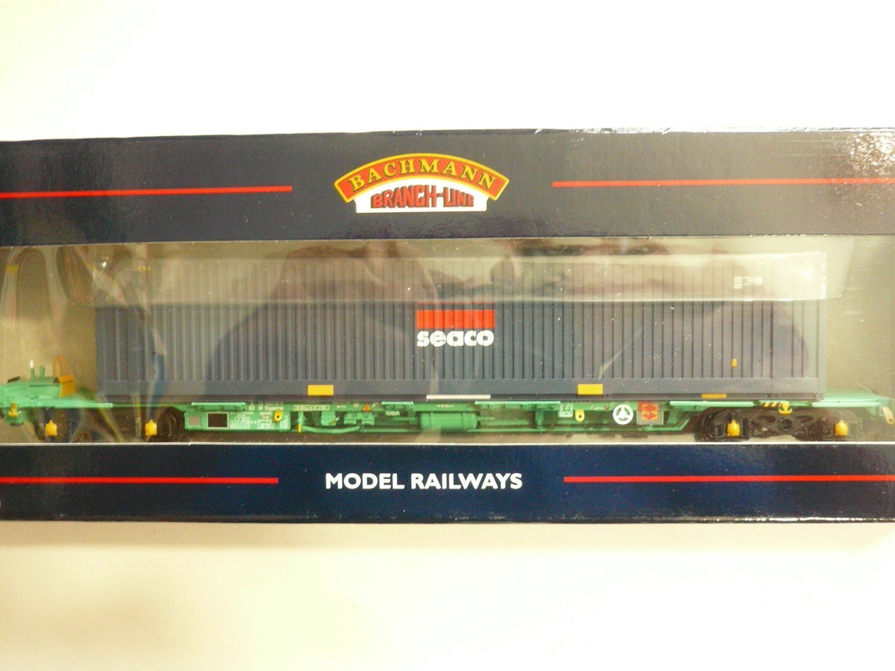 Modellini di ferrovie: BACHMANN H0 CONTAINERWAGEN SET " SEACO " WAGEN MIT CONTAINER – Nuovo e nell'imballaggio originale da Pfaffnau venduto da nolff 3