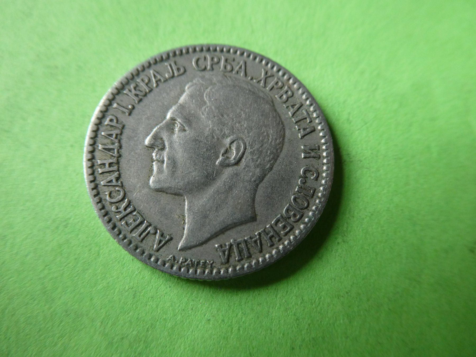 Toutes les monnaies: Jugoslawien 1925, 1 Dinar – D'occasion à Hinterforst par Rohusri 1