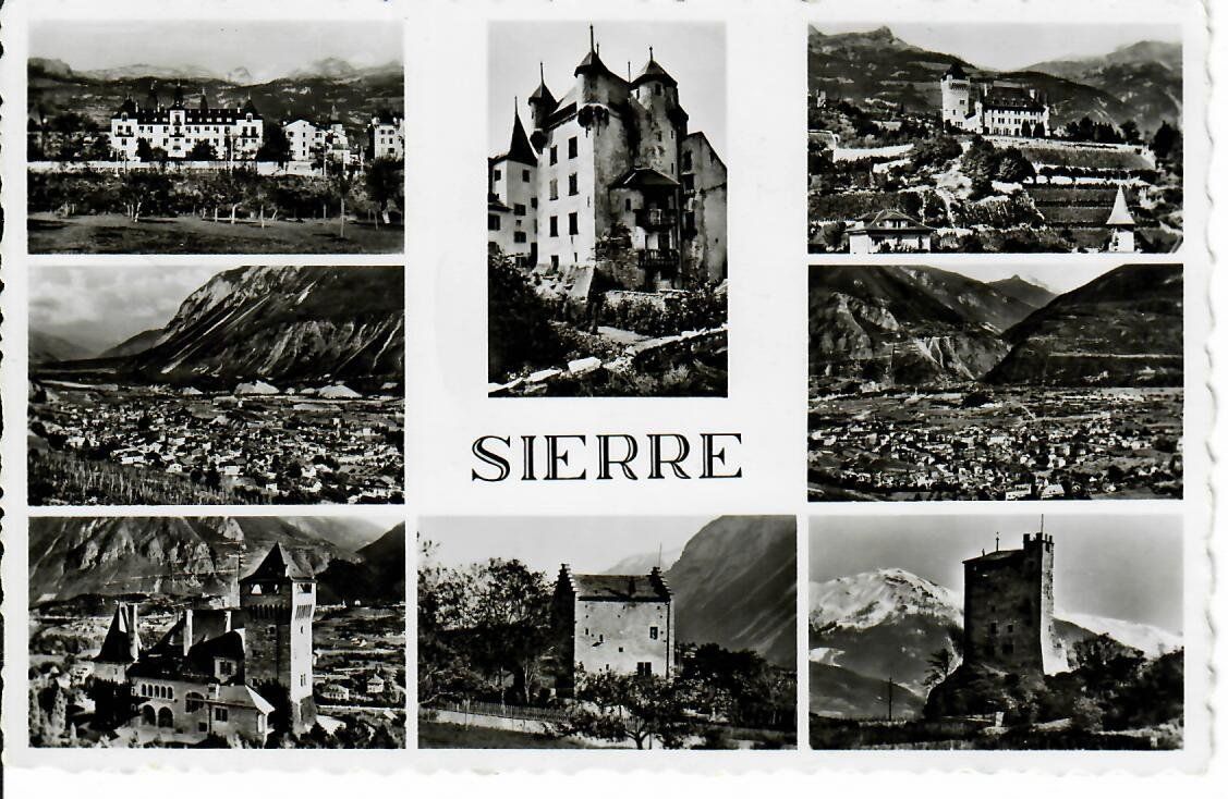 Ansichtskarten: Sierre – Gebraucht aus Hochdorf von Ziegel-16