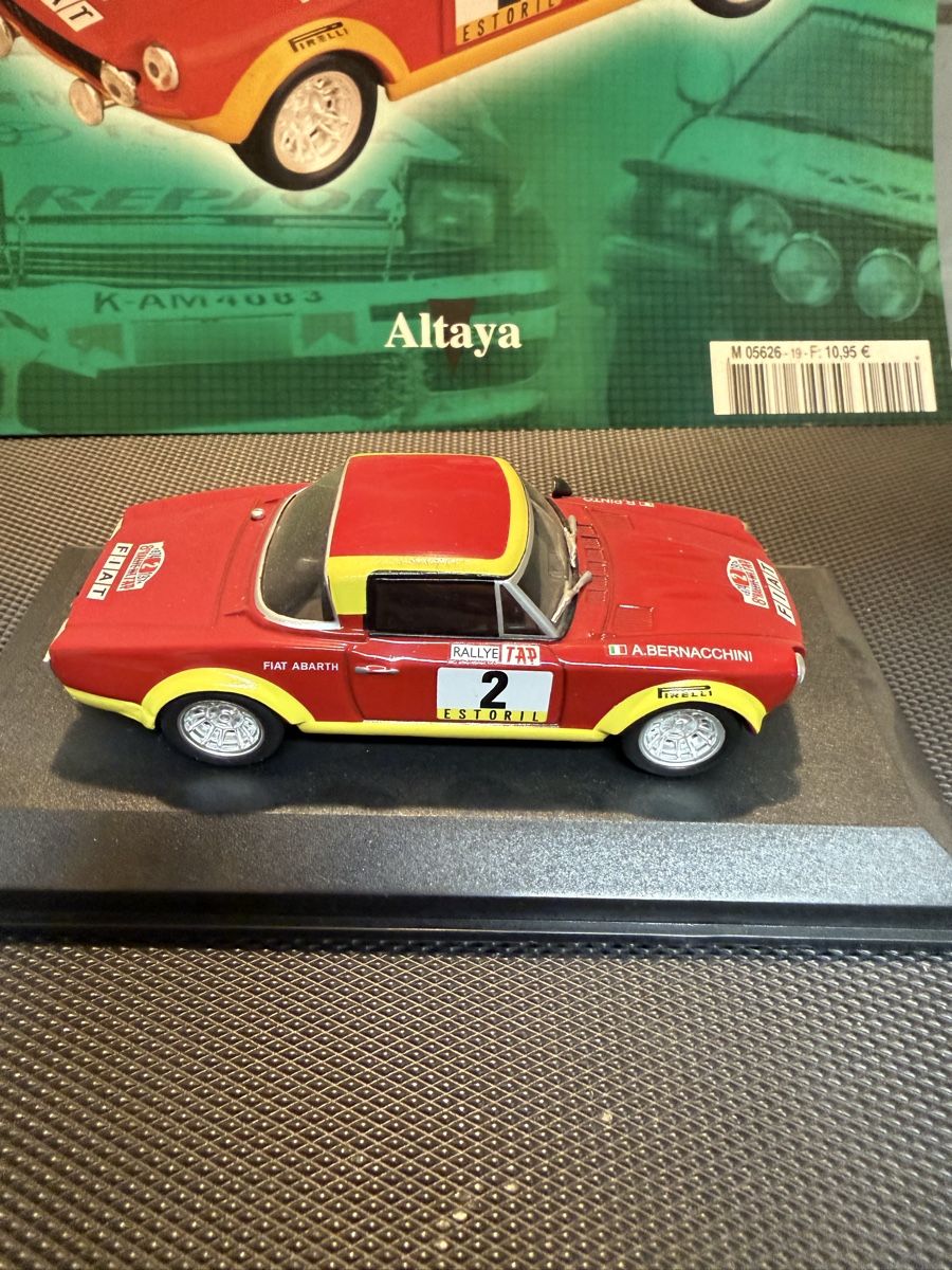 Fiat Modellini d'auto: Fiat 124 Abarth 1974. 1/43 – Usato da Versoix venduto da Jeannot57 3