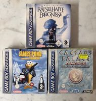3 GBA Spiele: Caesars Palace, James Pond, Rätselhafte RAR!
