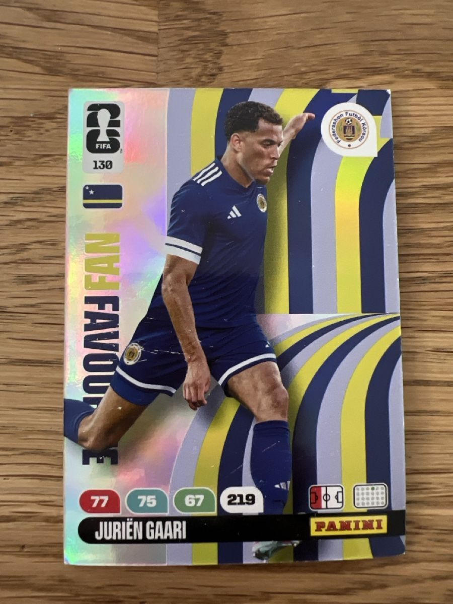 Panini Carte collezionabili: Panini Jurien Gaari  – Usato da Zeiningen venduto da lalema
