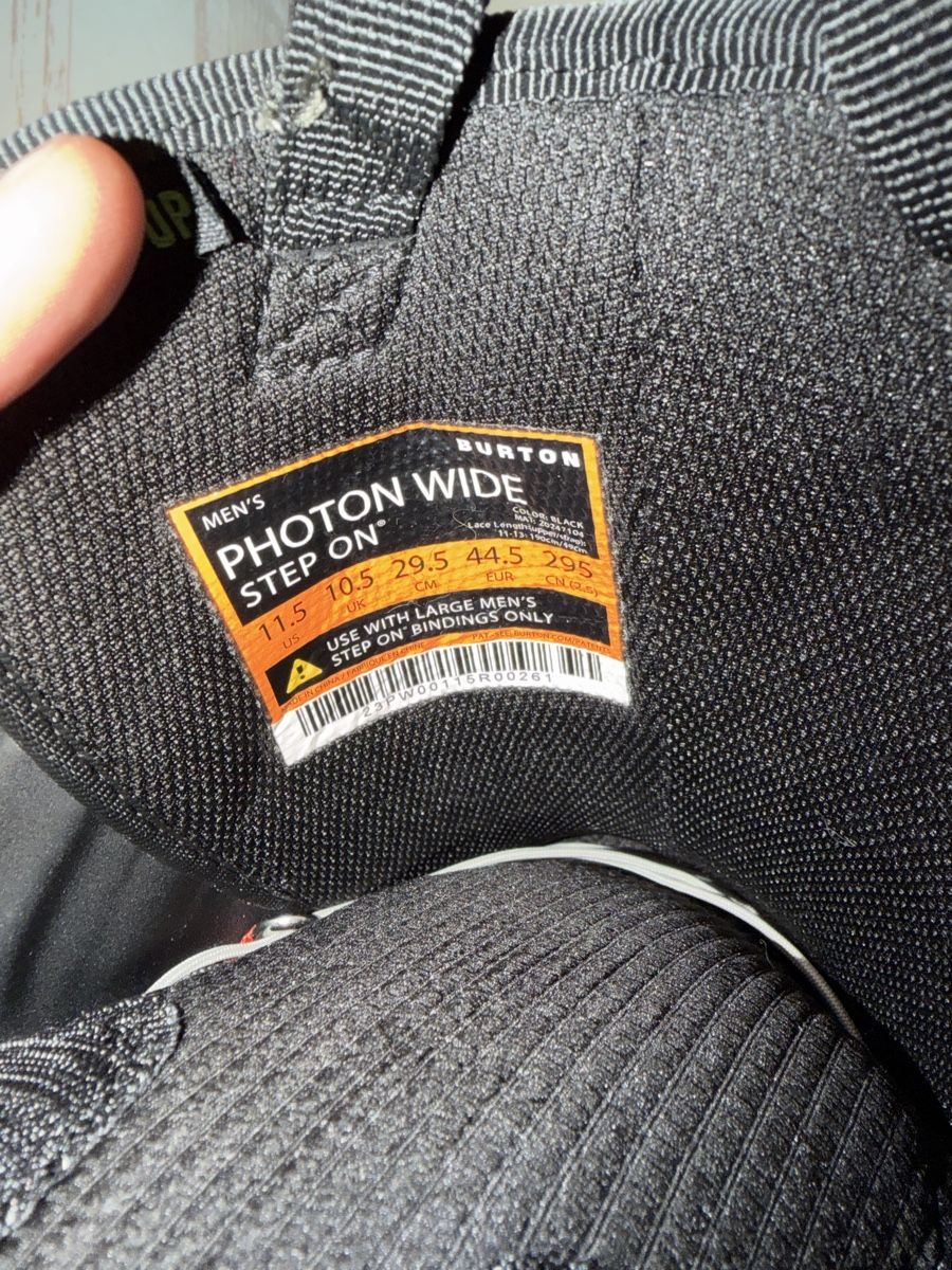 Burton Scarpe da uomo: Burton Photon Step On Wide 44.5 inkl. Step On Bindung L – Nuovo (secondo la descrizione) da Emmenbrücke venduto da nen_5ddr 2