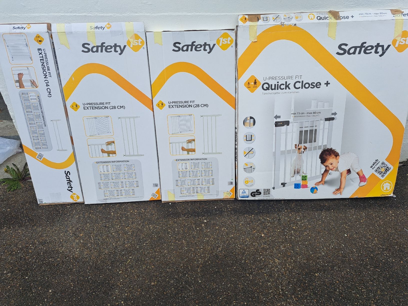 Tutto per la sicurezza: Safety 1st Quick Close+ Treppenschutzgitter – Usato da Wattwil venduto da sunicheyenne