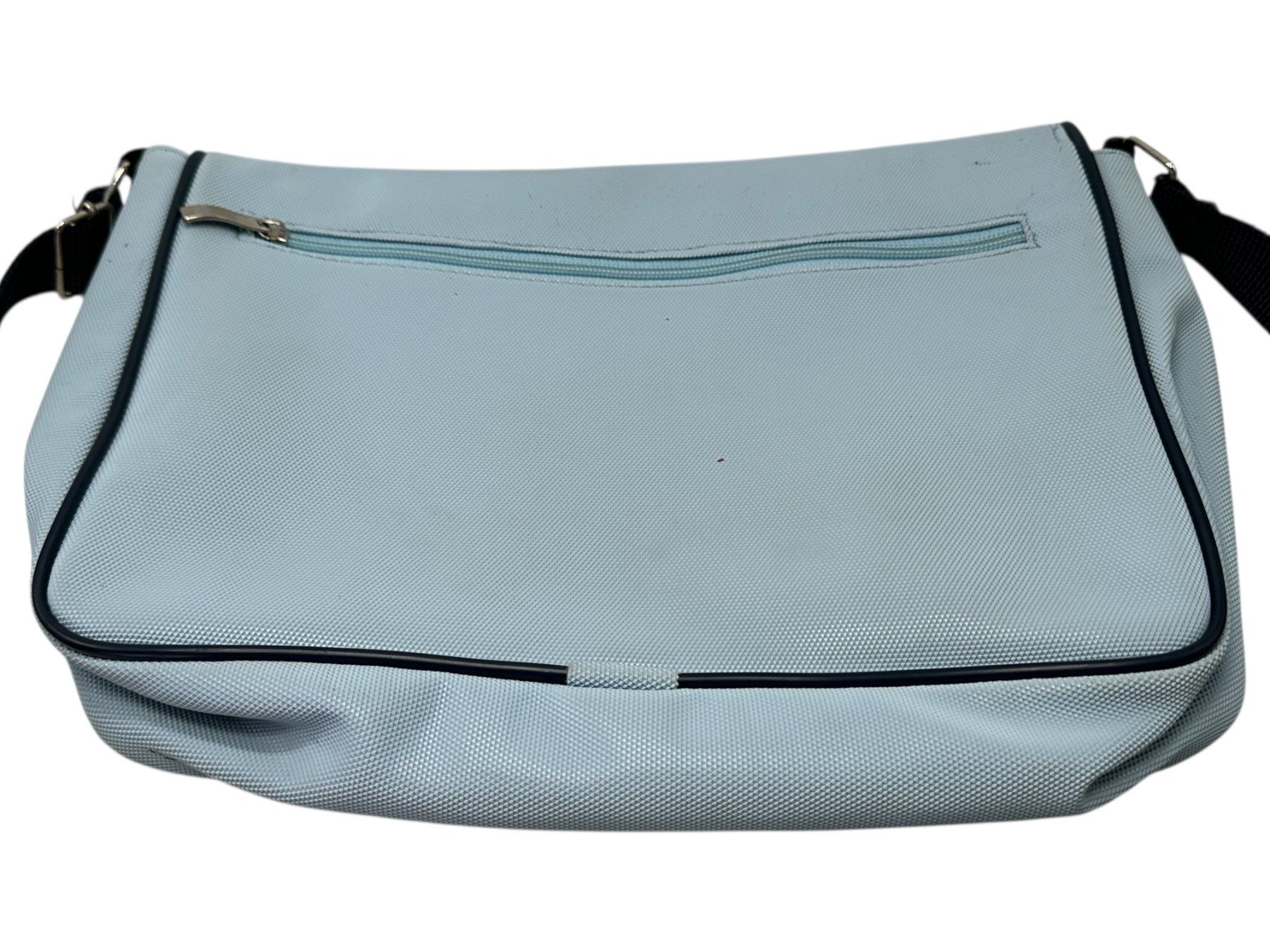 Lacoste Borse: Sac à bandoulière LACOSTE bleu clair – Usato da Morges venduto da objetsdepoque 4