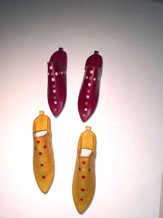 Puppenschuhe Aus Leinen Für 46 Cm Puppen - 1 Paar, Stil 6 - Zubehör Für American Girl & Journey Girl
