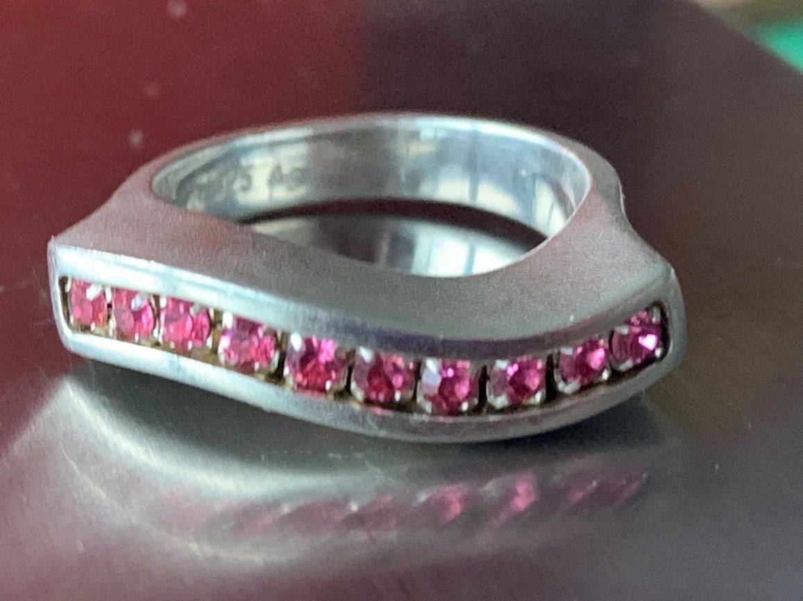 Anelli: Silberring Rosa Welle (52) – Usato da Dittingen venduto da Bellevista