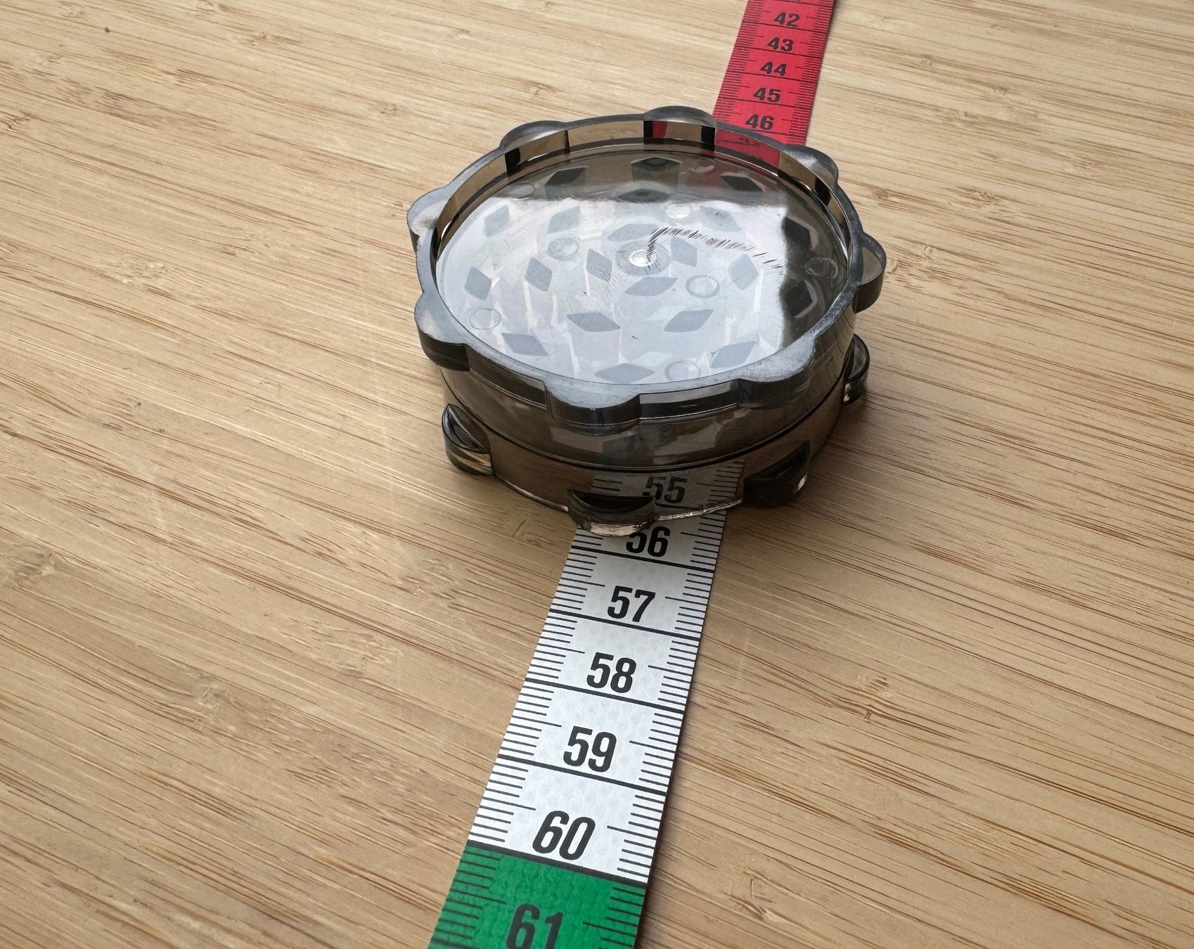 Tabacchi: schwazer Grinder, Mühle, black, transparent – Nuovo e nell'imballaggio originale da Winterthur venduto da YaV 1