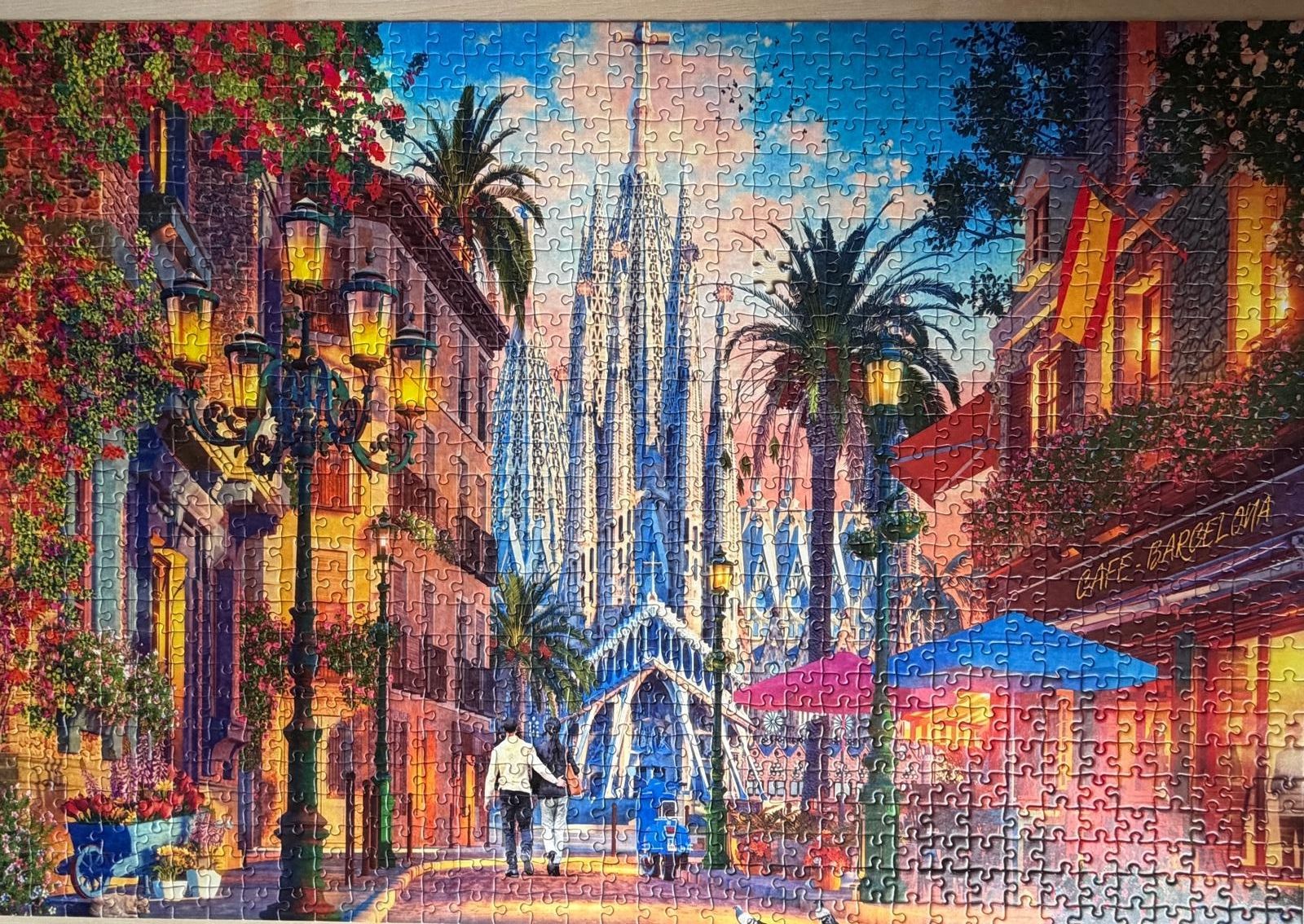 Puzzle: Puzzle von Bluebird "Barcelona", 1000 Teile – Usato da Lotzwil venduto da dr.feelgood
