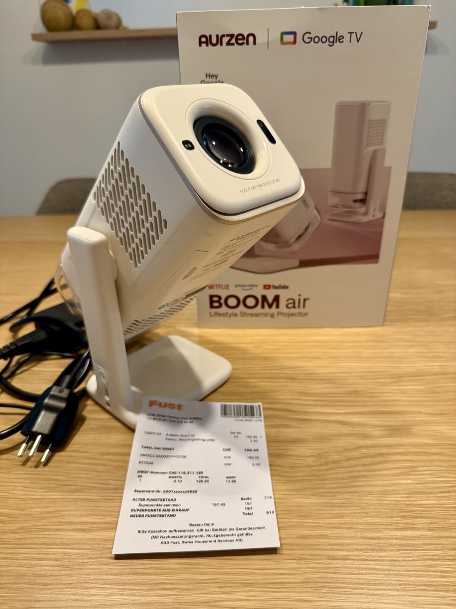 Proiettori: Beamer Aurzen Boom air – Nuovo (secondo la descrizione) da Zürich venduto da Ta-Nia