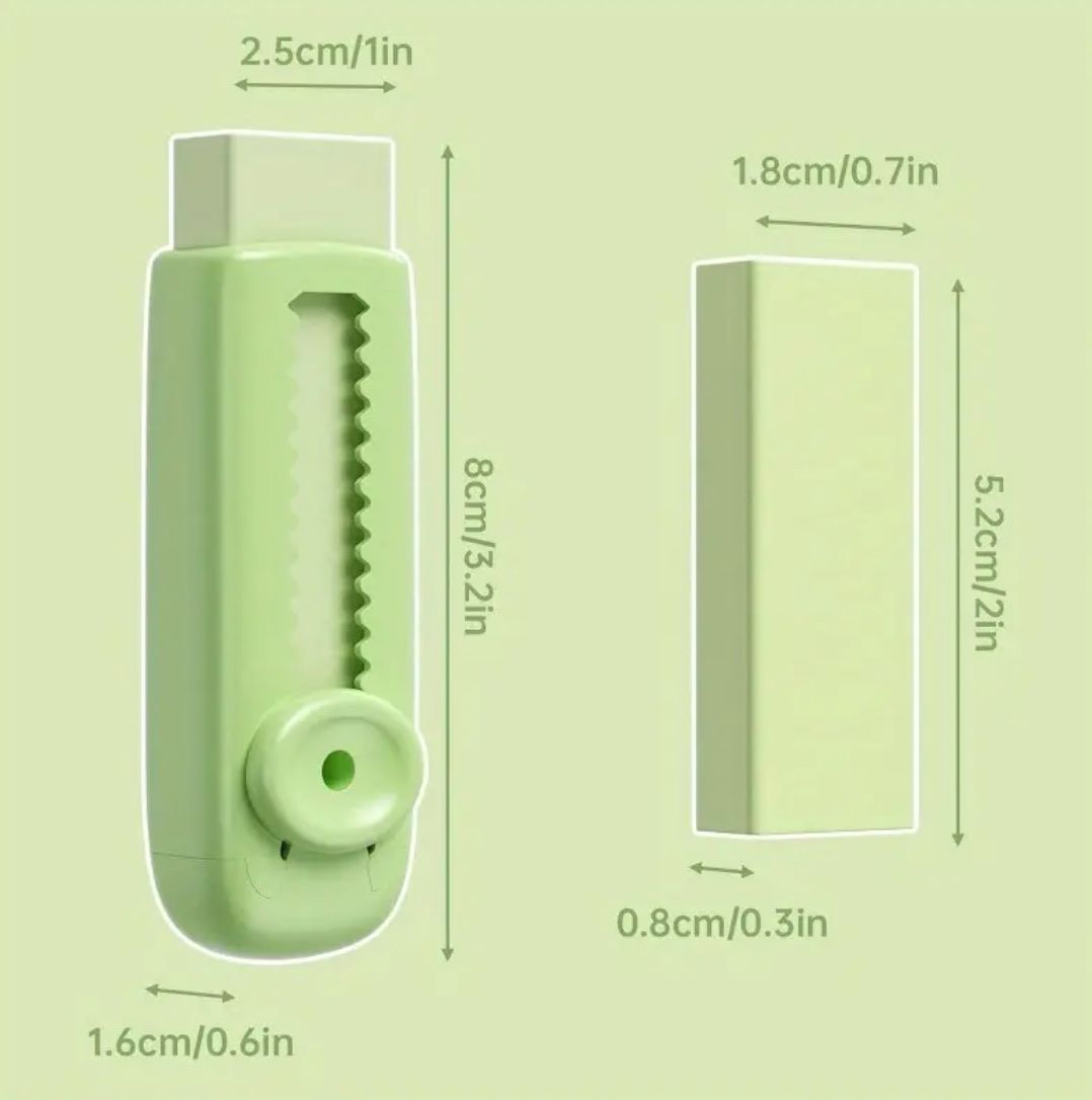 Sonstiges Schreiben & Zeichnen: Radiergummis 4 Stück Radiergummi mit Halterung – Neu und originalverpackt aus Suhr von SchnapperCH 2