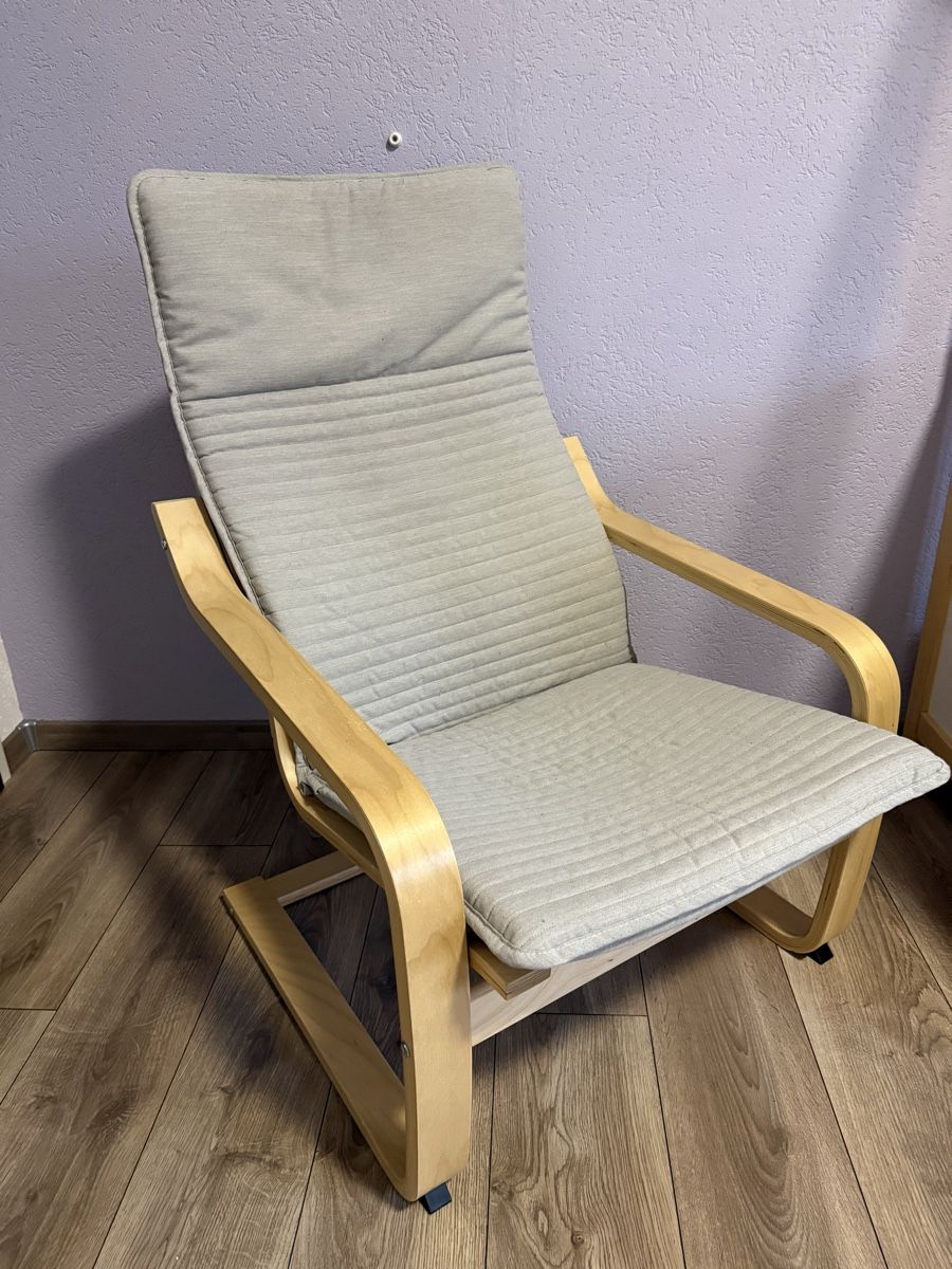 Ikea Poltrone: Fauteuil POÄNG IKEA – Usato da Miécourt venduto da Dinedine9494