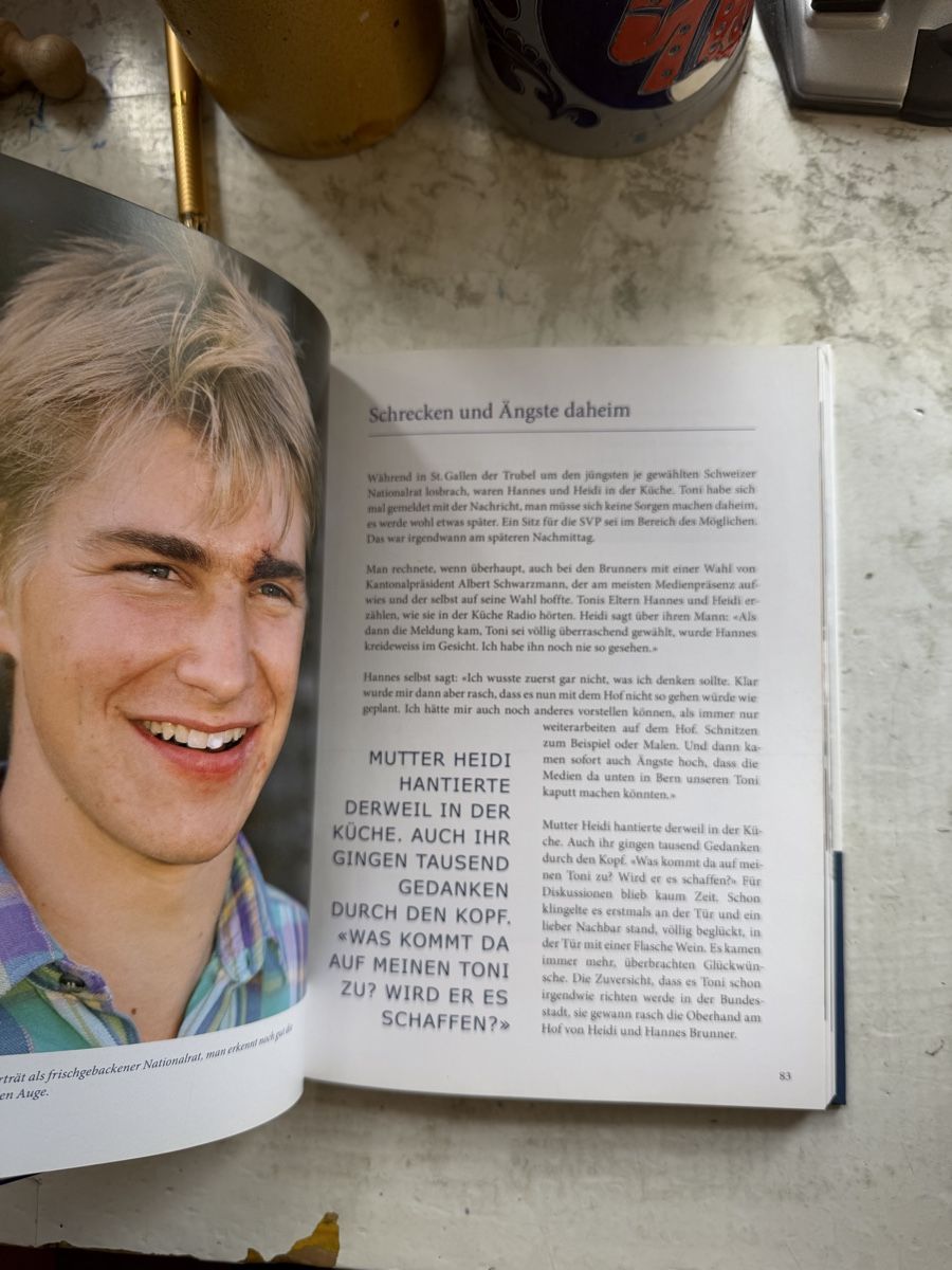 Bücher: Toni Brunner – Gebraucht aus Dietikon von Buchantiqdietikon 2