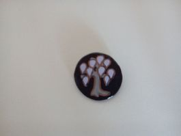 Schöne Ansteck Brosche Baum, neuwertig