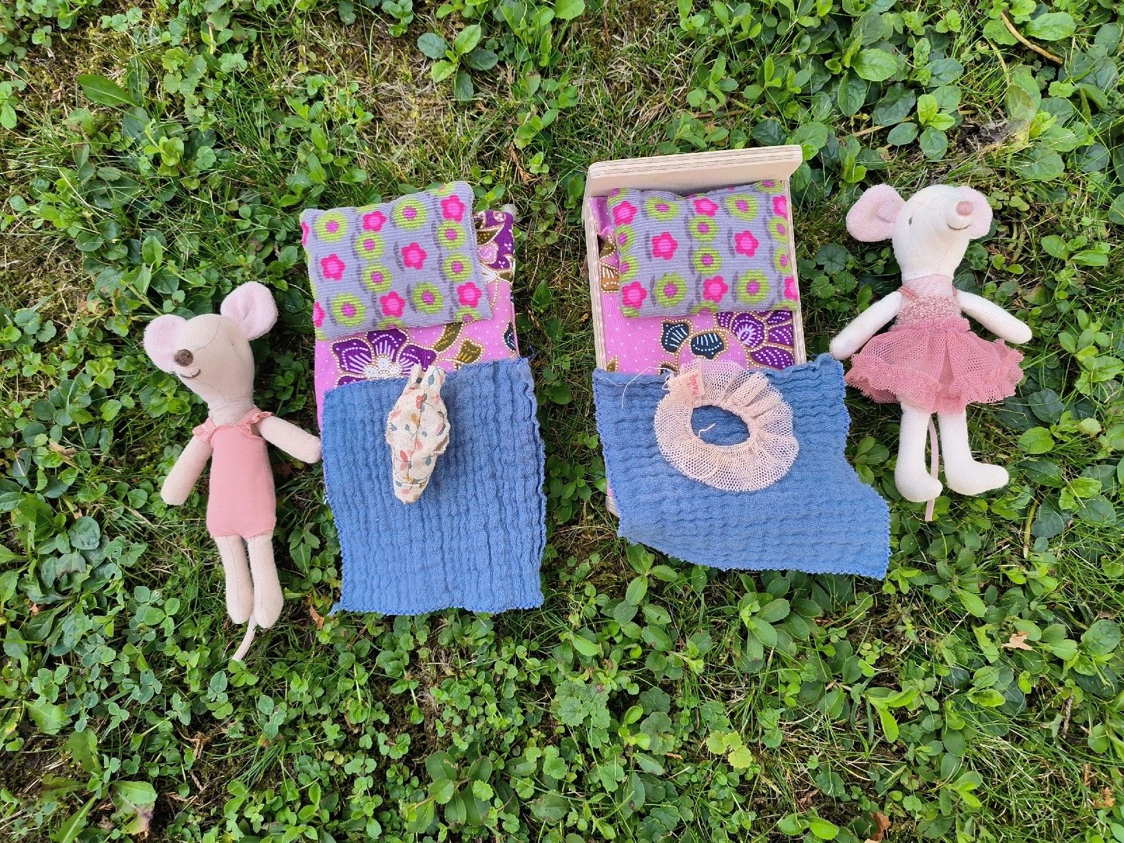 Maileg Spielzeuge: Maileg Mäuse Set mit Bett und Decken – Neu (gemäss Beschreibung) aus Einsiedeln von gomorrha1 1